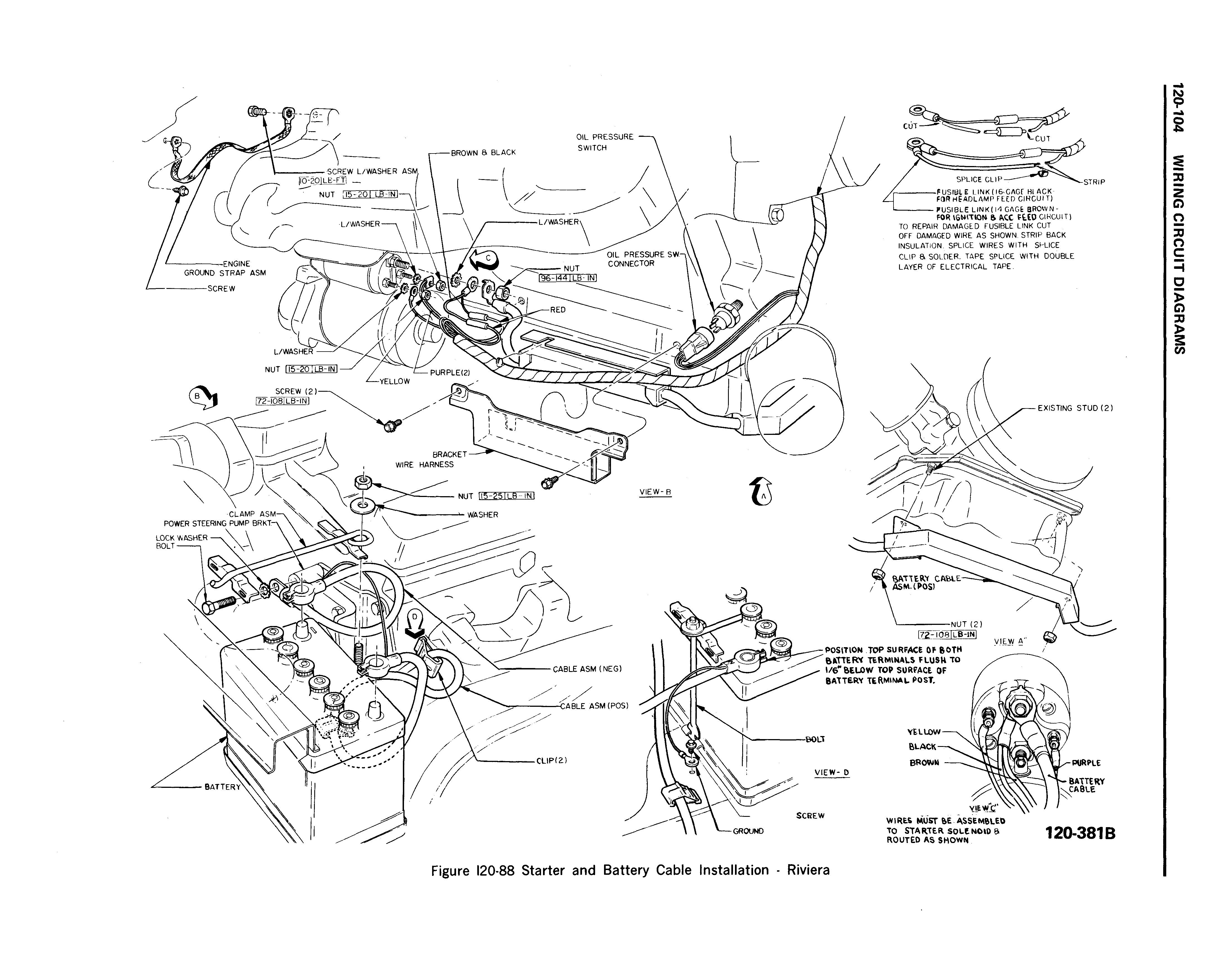 1970 Buick Shop Manual Chassis Electrical Page 105 Of 141